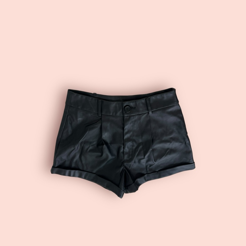 SHEIN Black High Waist Women's Shorts - Picture 1 of 3
